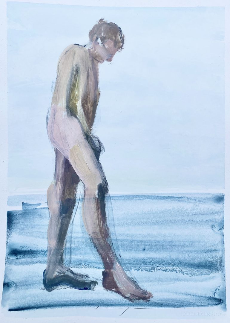 koetziervanhooff-pride-beach-nude-man-male-painting