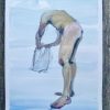 man beach pride towel nude painting